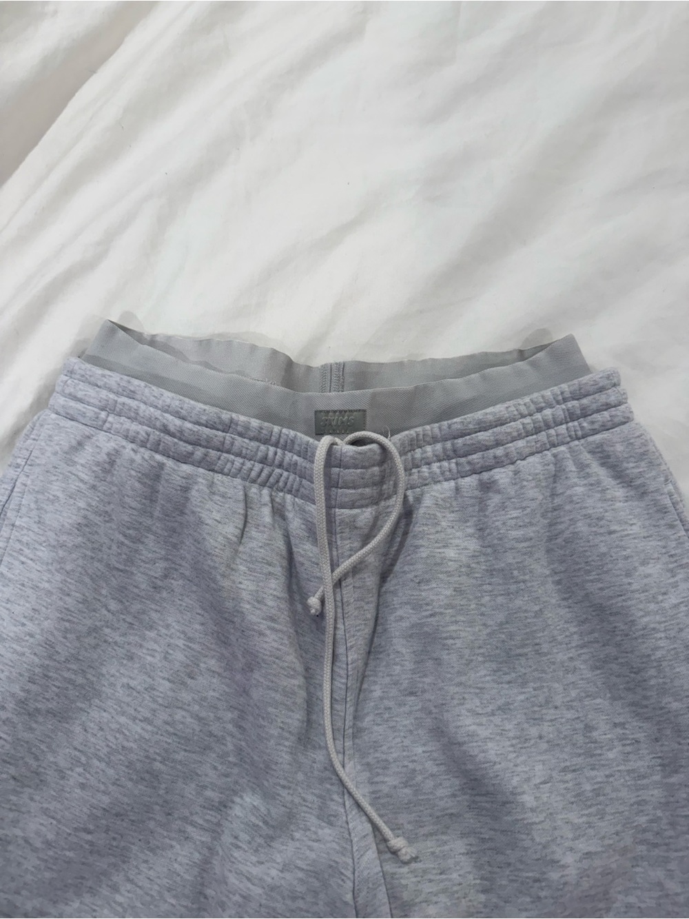 Skims Gray Drawstring Sweatpants